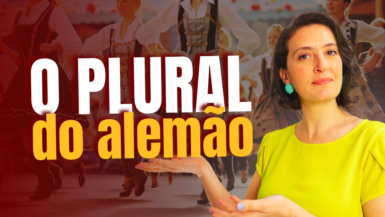 A formação das palavras no plural na língua alemã