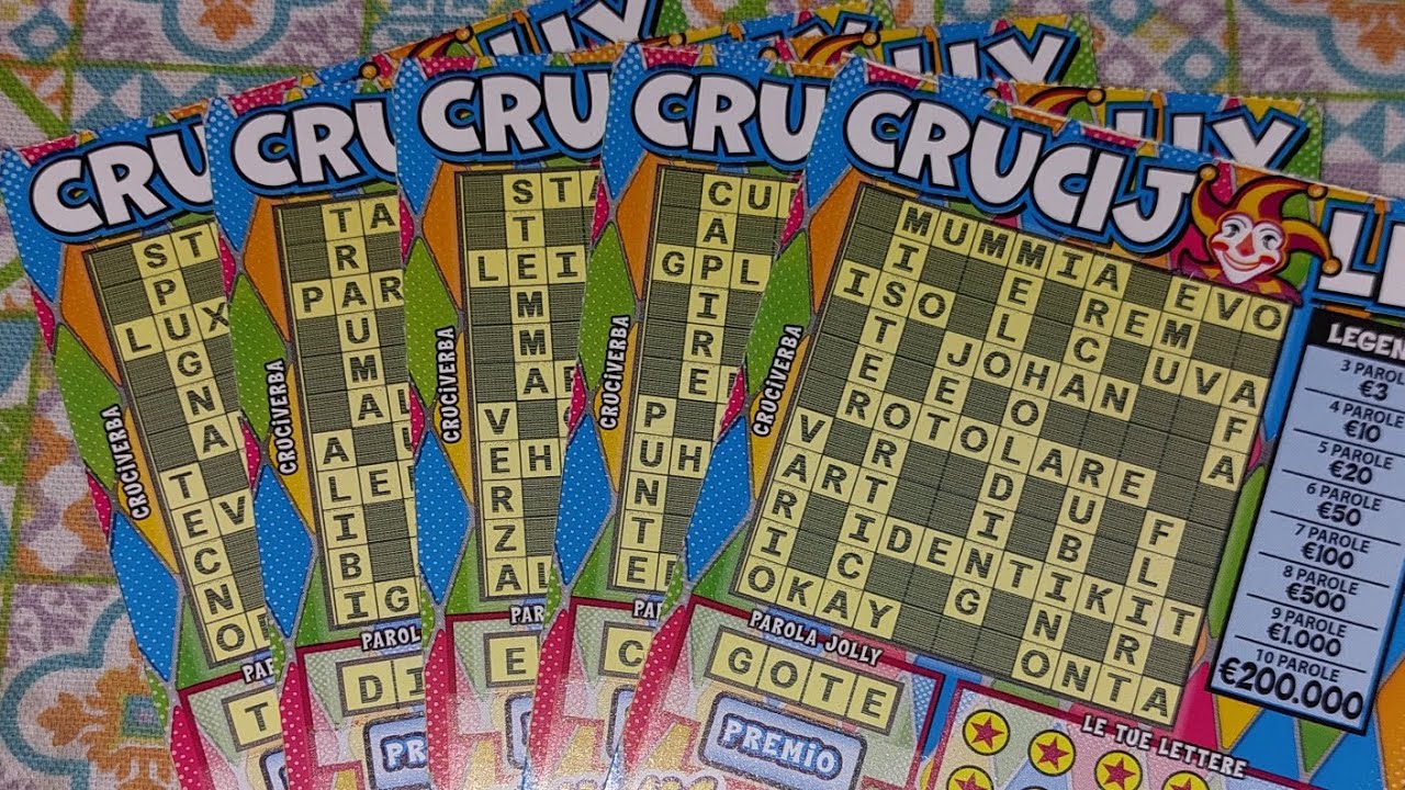 Ci riproviamo ancora con 5 crucijolly