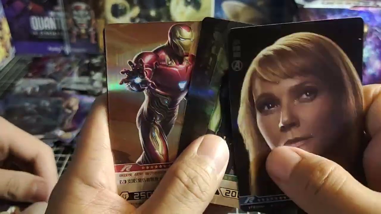 Unboxing Marvel Hero Battle Series 1 by Kayou #kayou #marvelcards #mcu #endgame