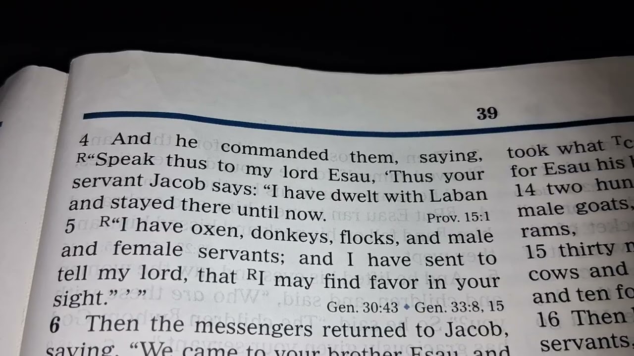 Genesis 31, 32 and Matthew 9:18-38