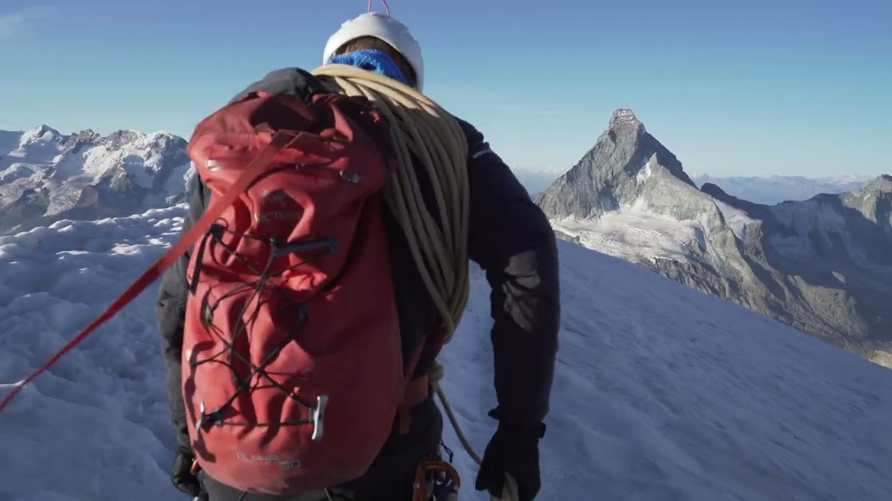 Obergabelhorn (4063m) - Arête ENE par la Wellenkuppe