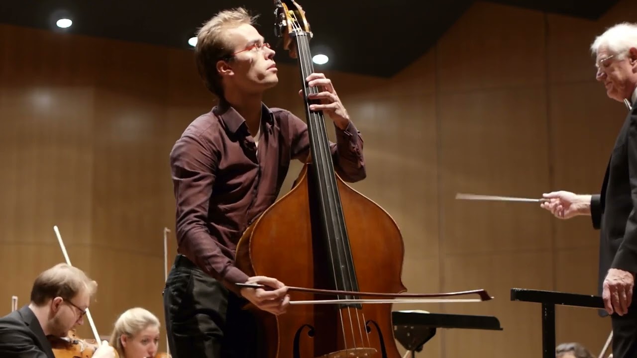 Bottesini : Concerto in F# minor - 2nd and 3rd mvts - Théotime Voisin, Double Bass