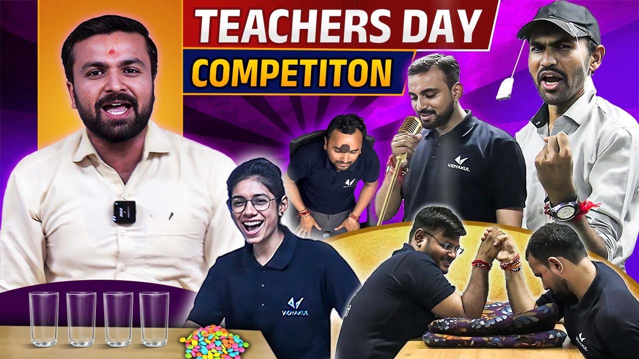 Teachers Day Special |Mini Games Competition With Youth Vidyakul Teachers | @YouthVidyakul ​