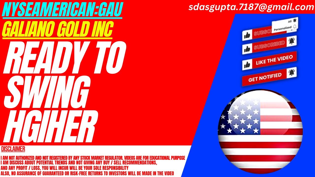 READY TO SWING HGIHER : GAU STOCK ANALYSIS | GALIANO GOLD STOCK