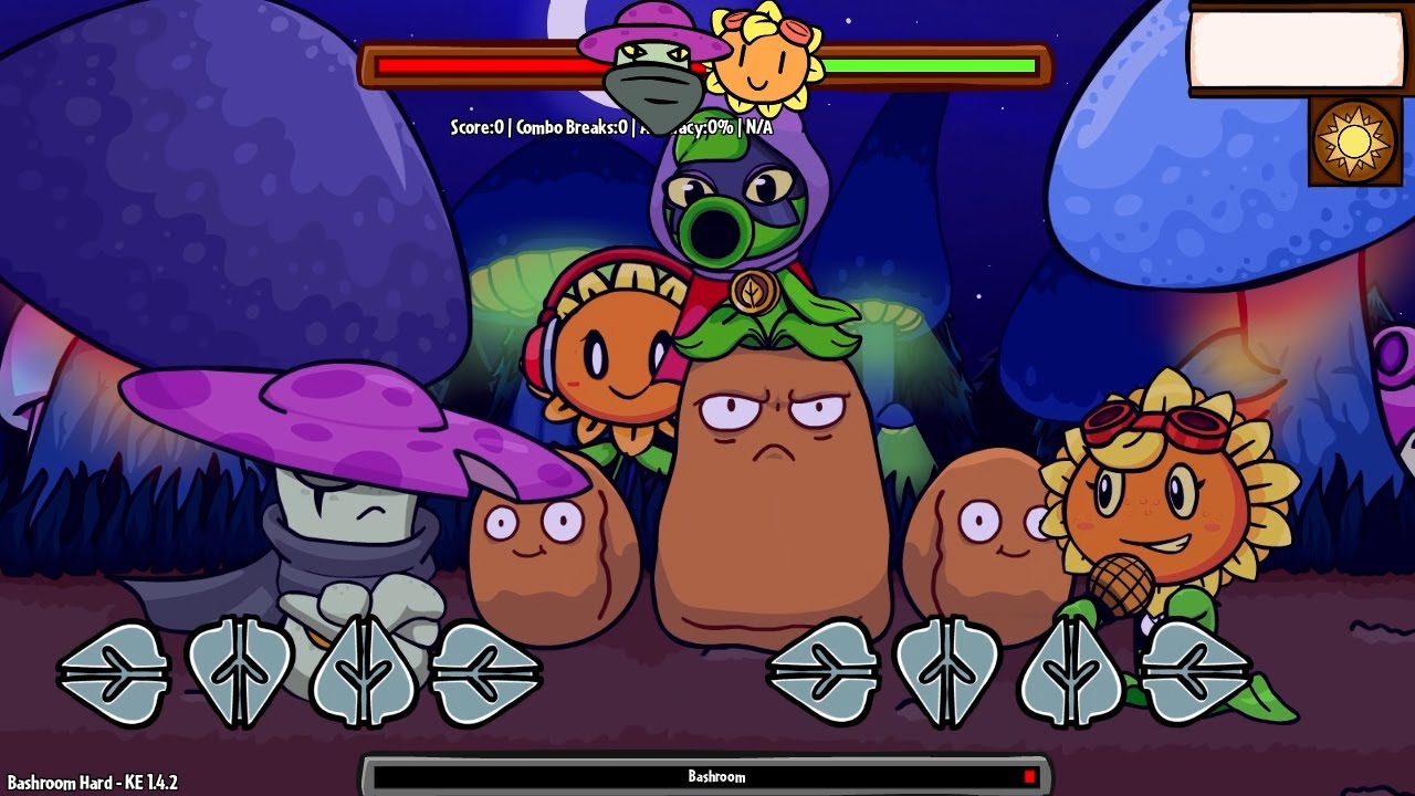 FNF - Plant's Night Funkin Replanted 3.0 - Bashroom (by Dylan) ~ [FC/4k]