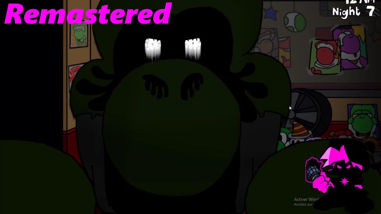 All Jumpscares in Five Nights at Yoshi's (remastered)