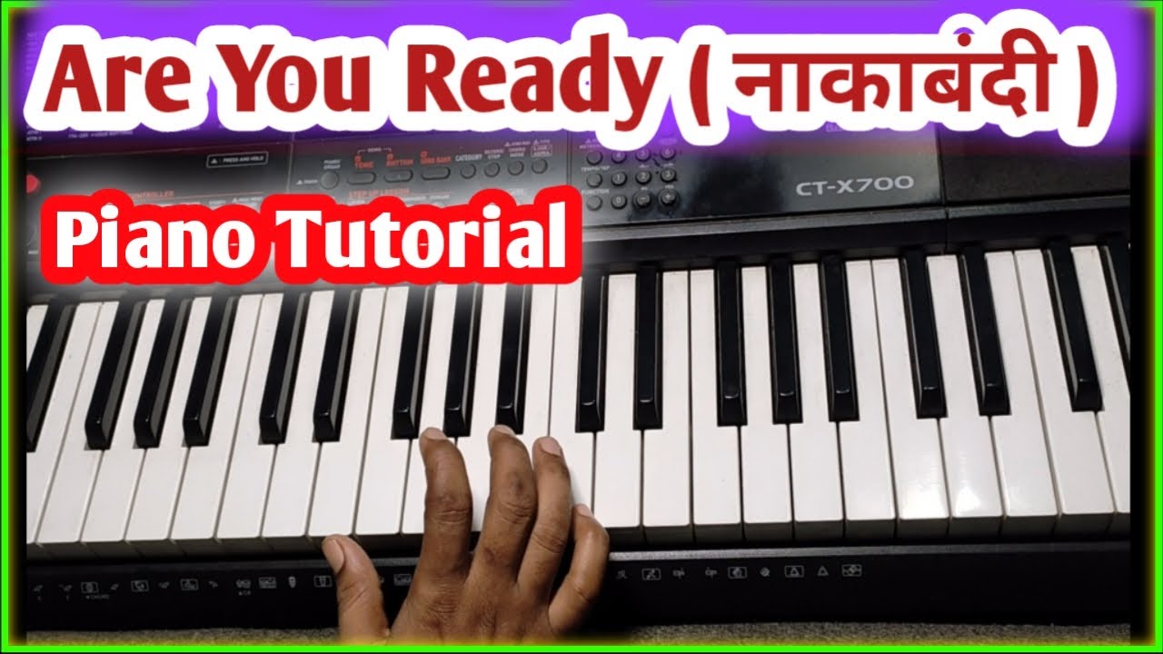 Nakabandi Song - Piano Tutorial, Title Song very Easy