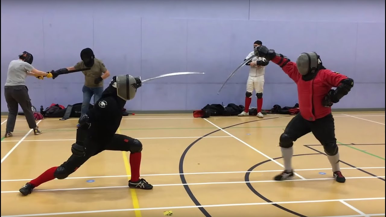 Sabre Sparring - Jordan vs Nick - Black Fencer 1796 & 1803