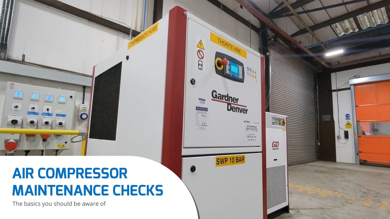 Air Compressor Maintenance Checklist by Thorite