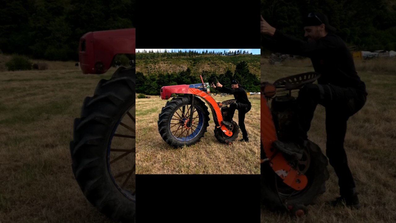 Трактор Мотоцикл PennyFarming легко демонтировать!