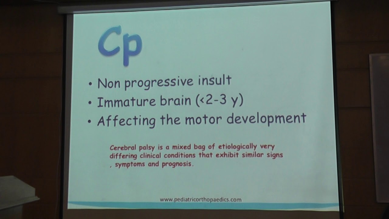 Introduction to Cerebral Palsy