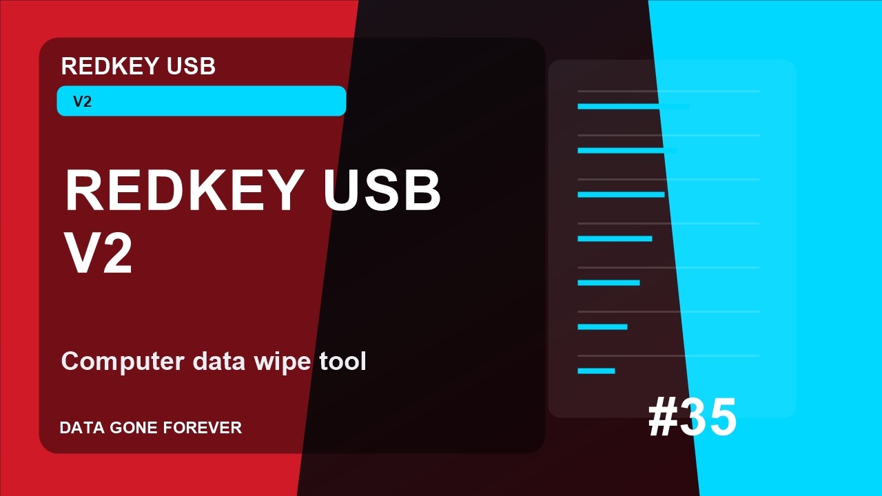Redkey USB V2 - A Computer Data Wipe Tool