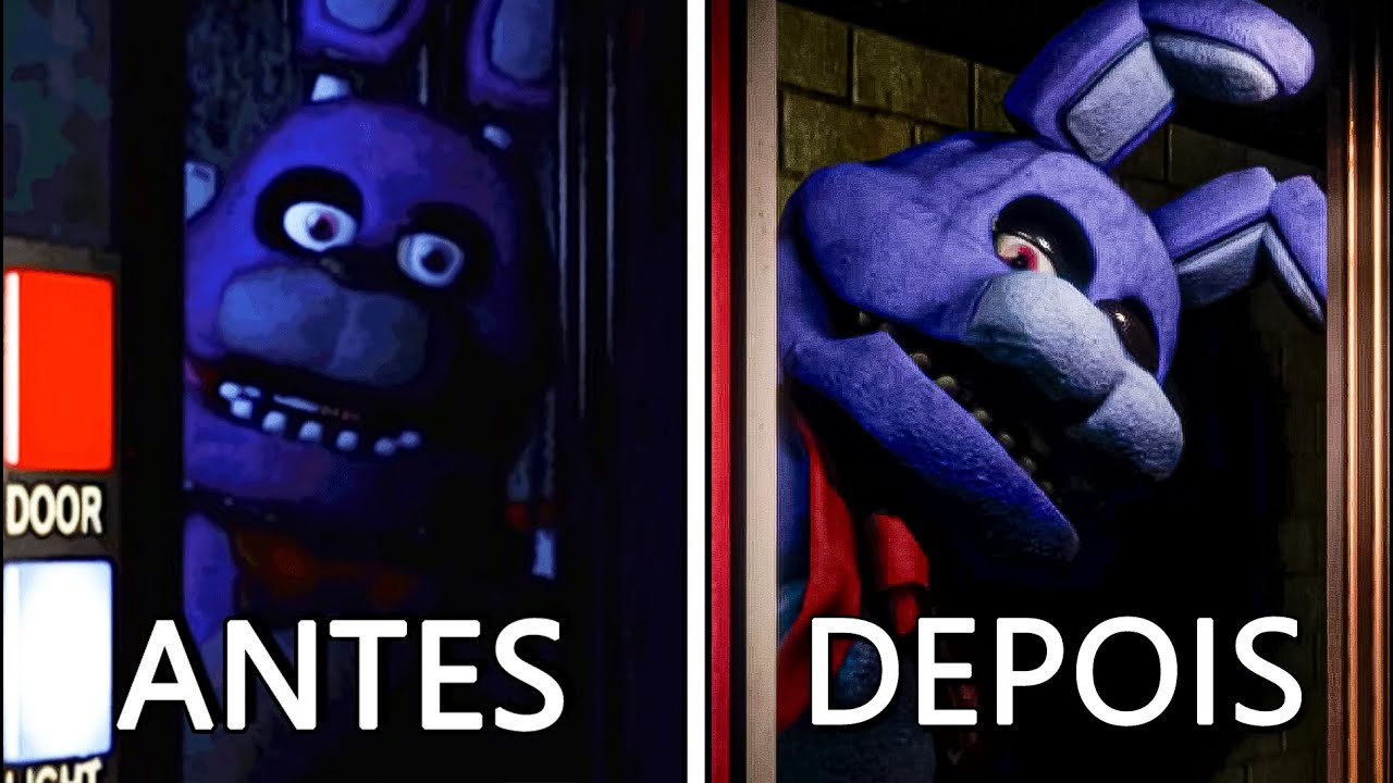 o *NOVO* REMAKE de FNAF está MUITO mais PERTURBADOR que o ORIGINAL ..