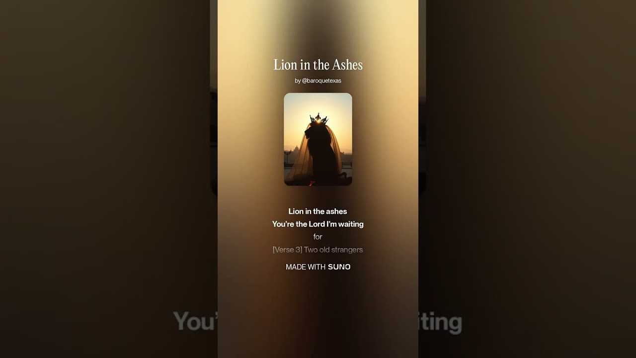 Lion in the Ashes