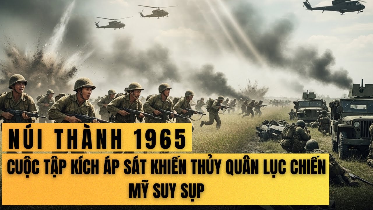 NÚI THÀNH 1965 – CUỘC TẬP KÍCH ÁP SÁT KHIẾN THỦY QUÂN LỤC CHIẾN MỸ SUY SỤP