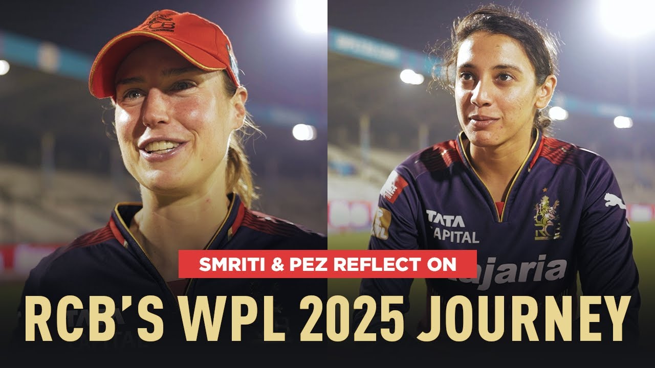 MI vs RCB: Dressing Room Chat | Perry & Smriti summing up the #WPL2025 season