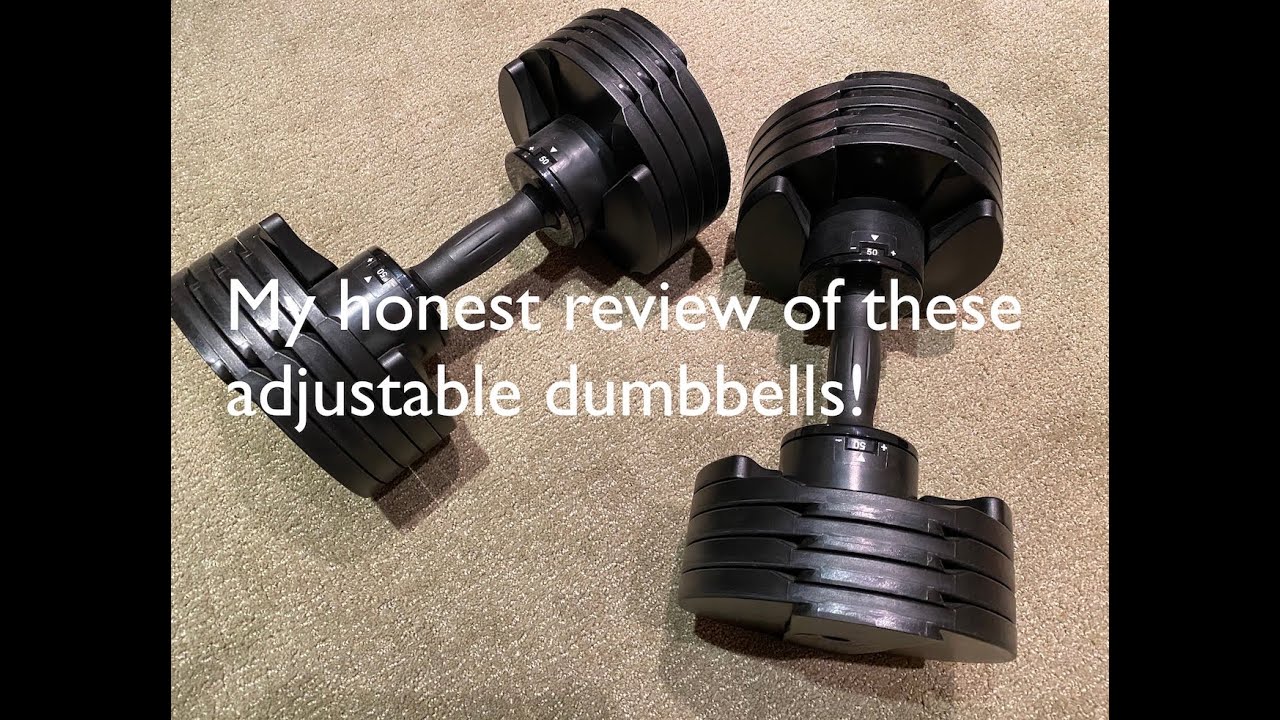 My honest review of the Core Fitness adjustable dumbbells