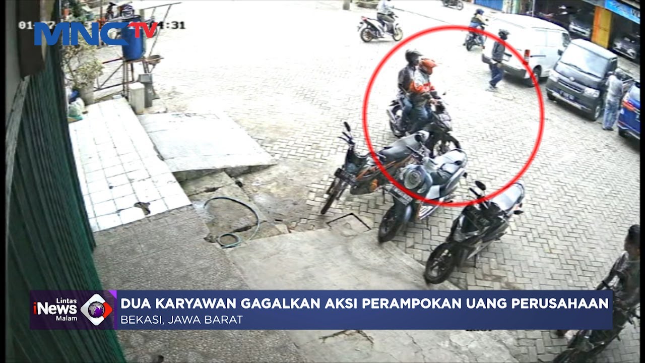 Perampokan Nasabah Bank di Bekasi Digagalkan Karyawan, Aksinya Terekam CCTV #LintasiNewsMalam 30/01