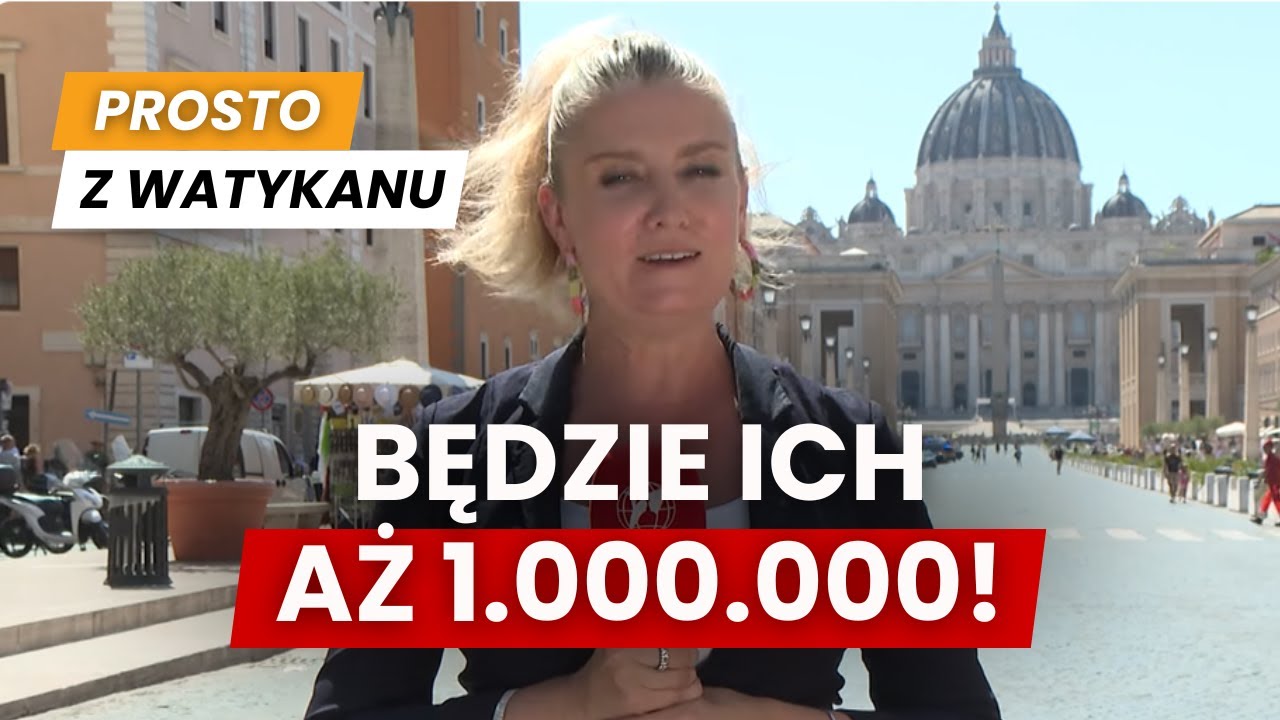 Jubileusz Młodych 2025 w Rzymie: Milion pielgrzymów, w tym 20 000 z Polski!