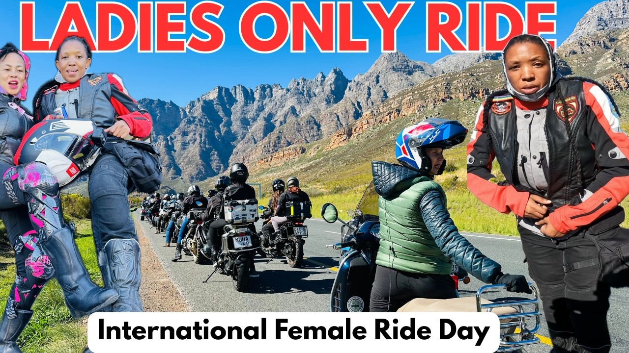 What happens at a female-only ride? | International Female Ride Day | South African female riders