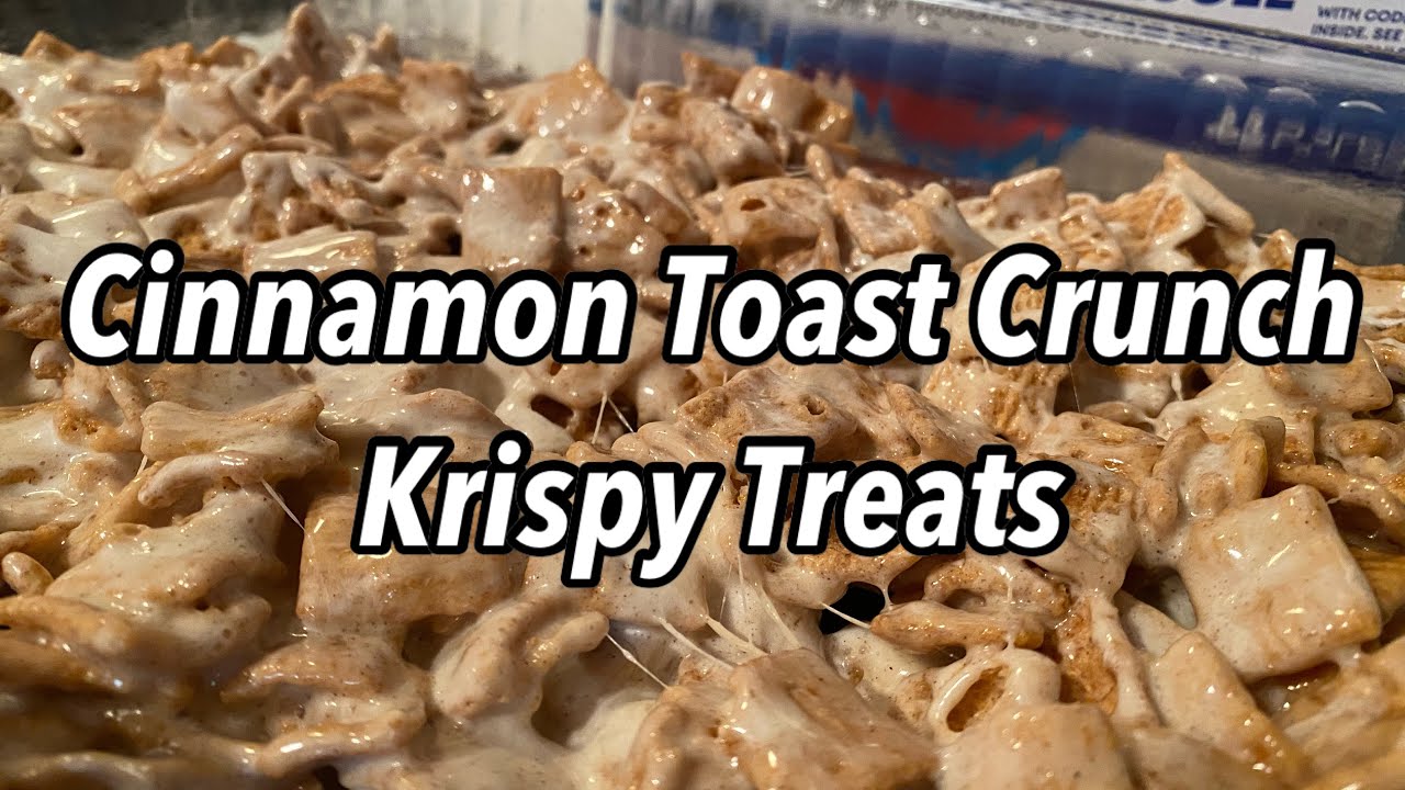 Рецепт хрустящих рисовых хлопьев Cinnamon Toast Crunch/Rice Krispy Treats/Twisted Mikes