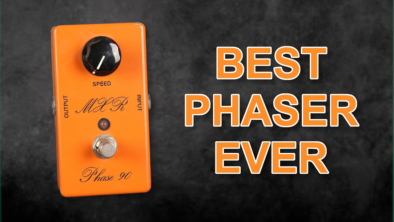 My FAVOURITE Phaser of ALL TIME | MXR Phase 90 Script Demo
