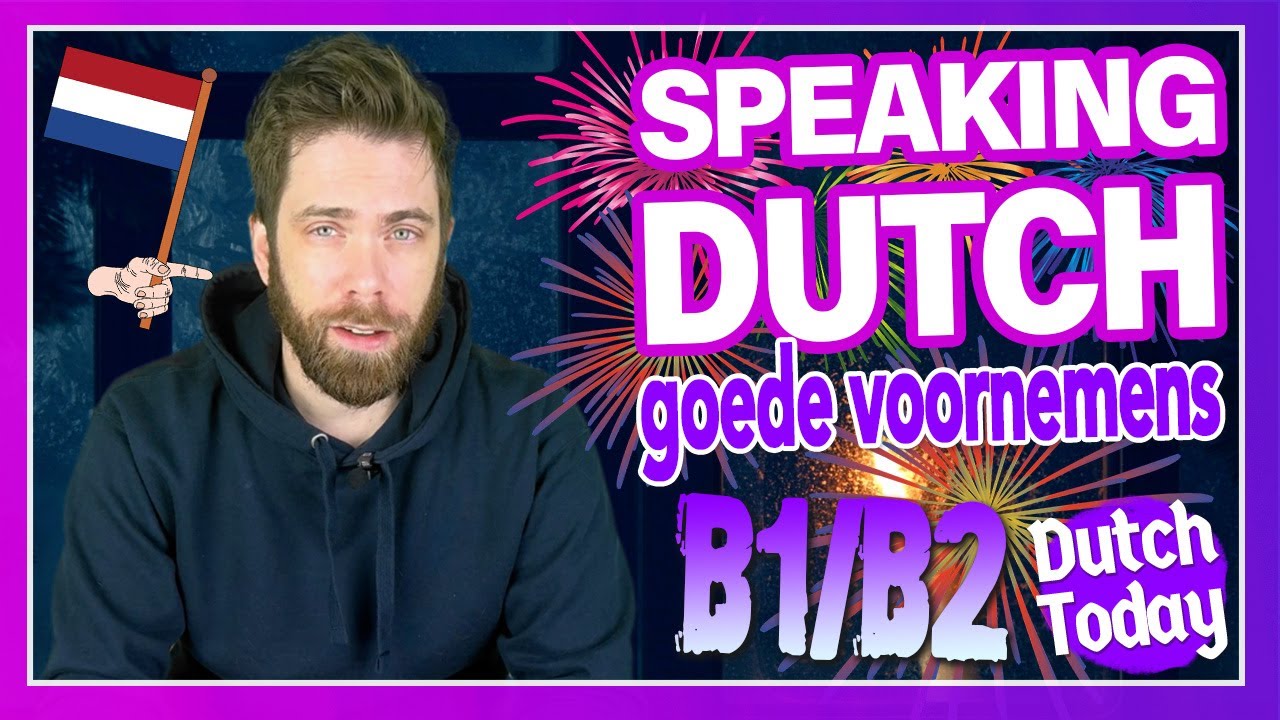 NIEUWJAAR B1-B2 // NEDERLANDSE LES Dutch lesson NT2 // Staatsexamen LUISTEROEFENING