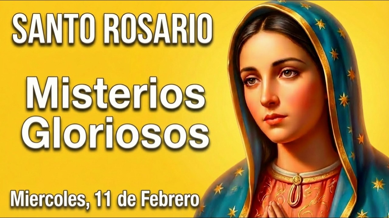 SANTO ROSARIO DE HOY, MIÉRCOLES | Invocación a la Virgen #santorosario #amor #fe