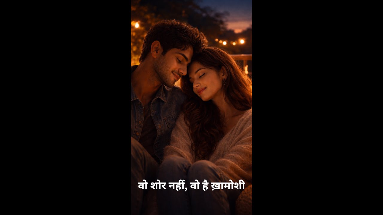 वो शोर नहीं, वो है ख़ामोशी