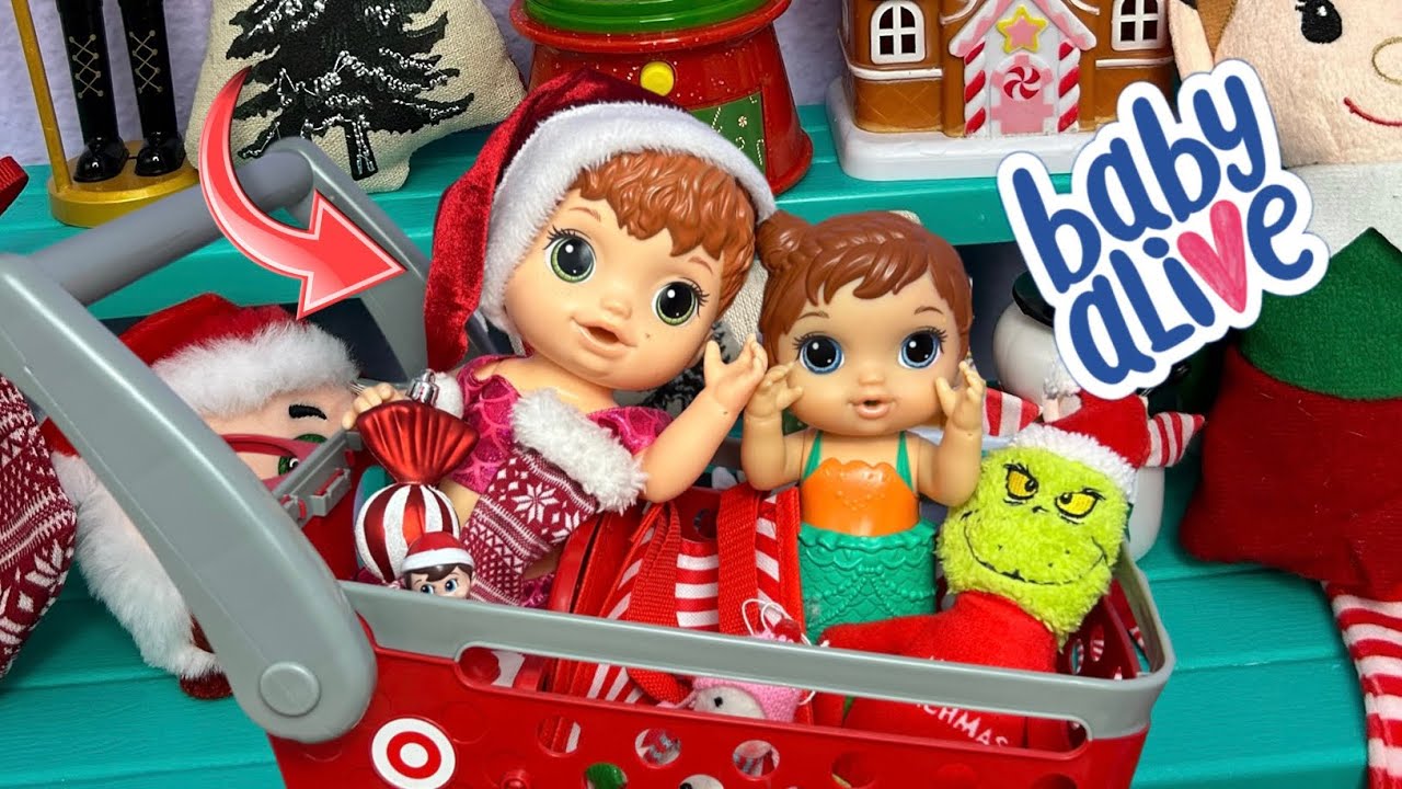 BABY ALIVE Mermaids Shopping at Target 🛒