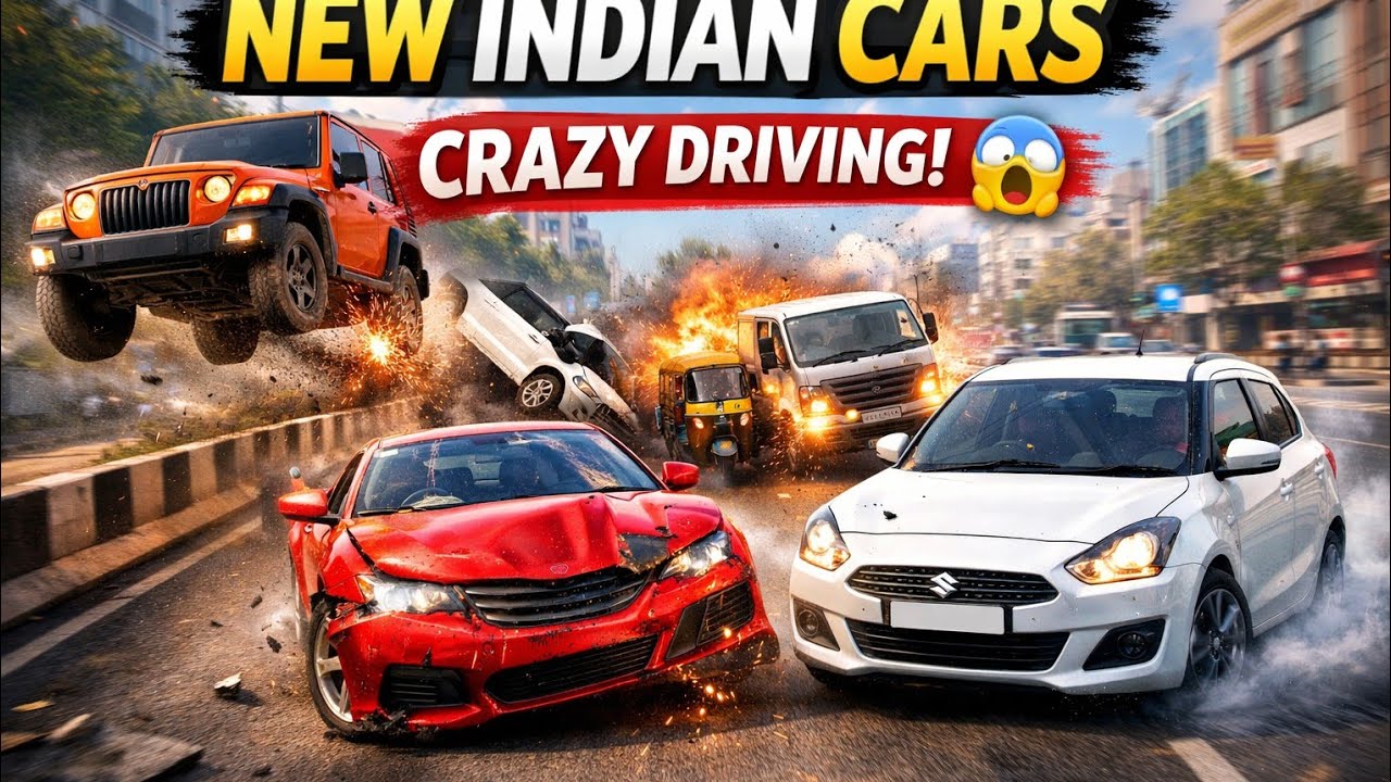 New Indian Cars Gameplay | Crazy Driving on Indian Roads 🔥