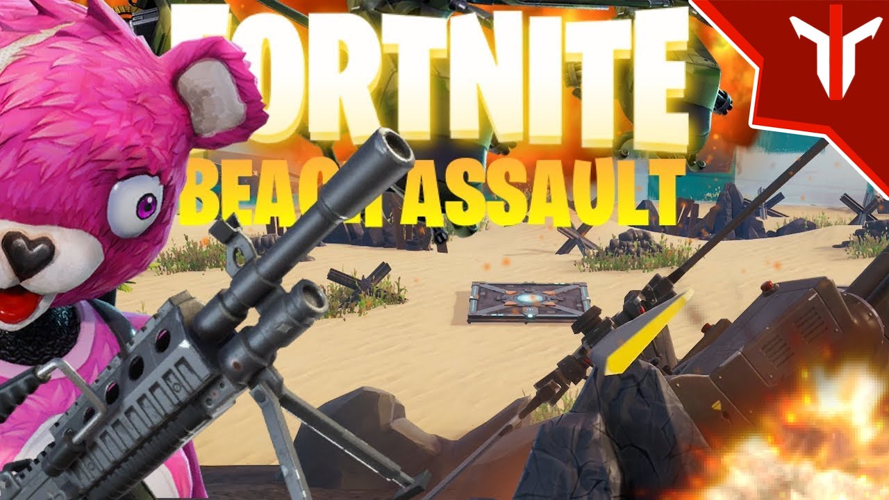 Beach Assault - Fortnite Battle Royle (WW2 GAMEMODE)