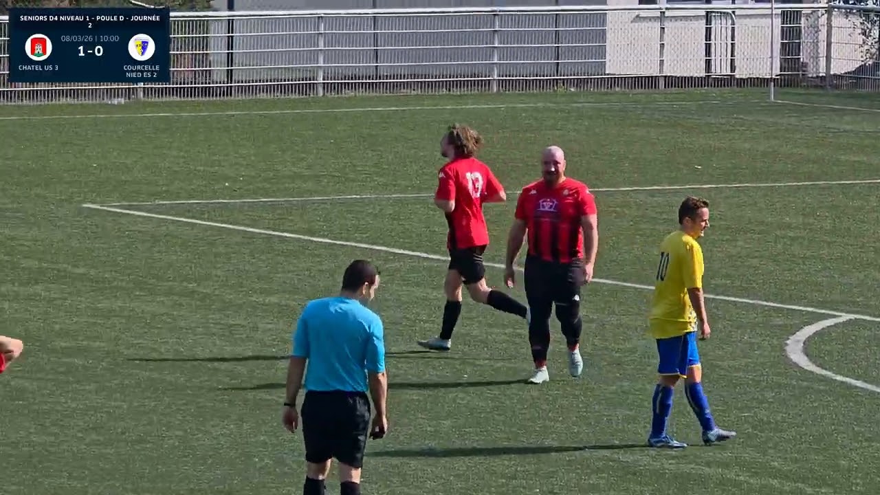 Résumé - US Châtel 3 vs Courcelle Nied ES 2 