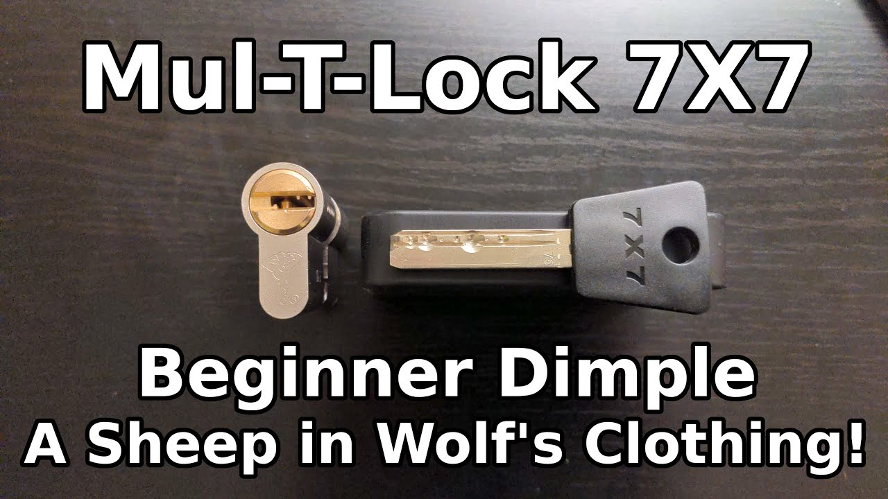 (17) Beginner Dimple Locks part 3 - Mul-T-Lock 7X7