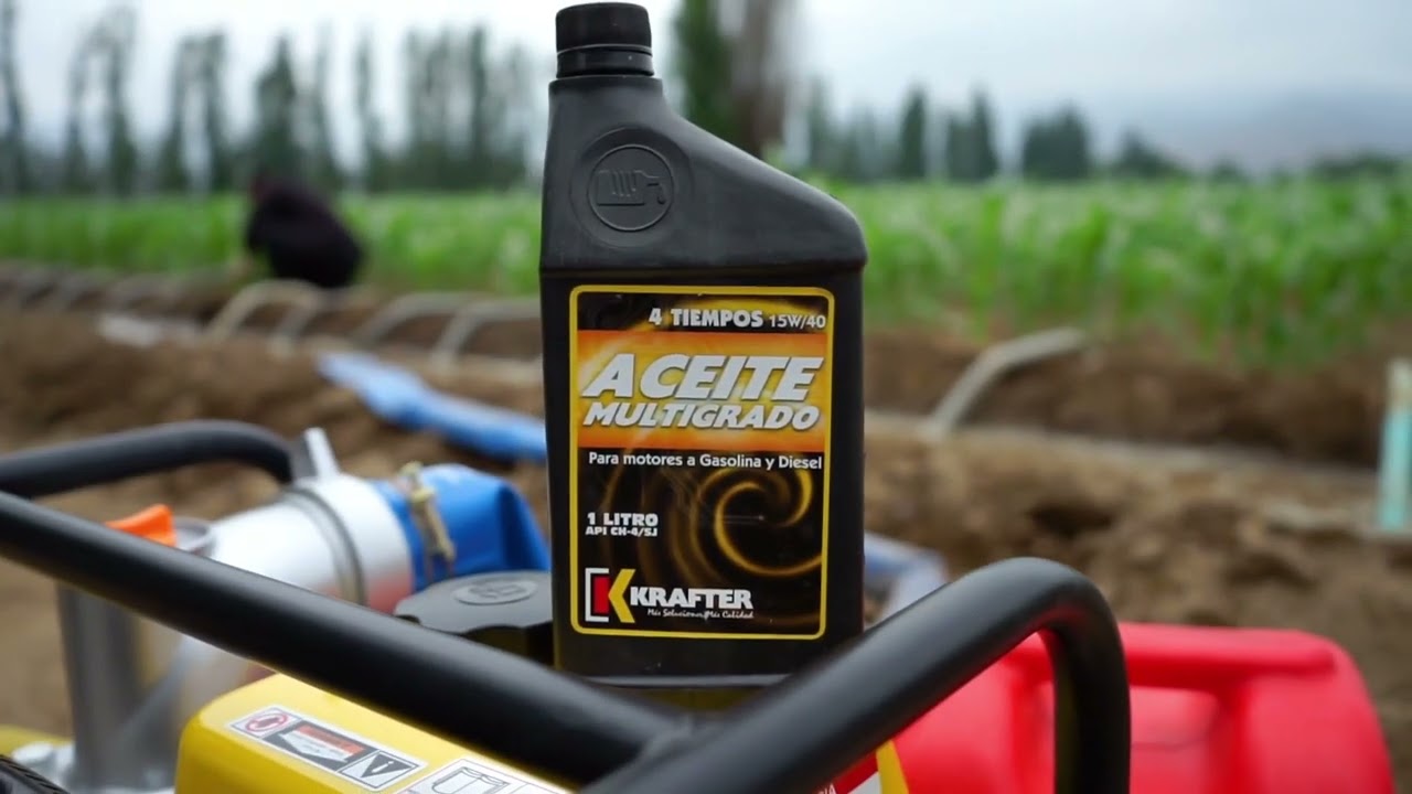 [Puesta en marcha ]Motobomba Diesel Krafter