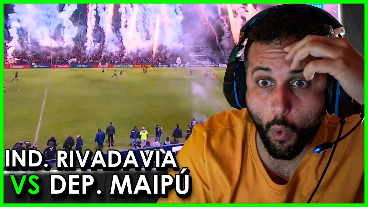 FESTEJARON CON EL PARTIDO EN JUEGO!! | INDEPENDIENTE vs DEPORTIVO MAIPÚ