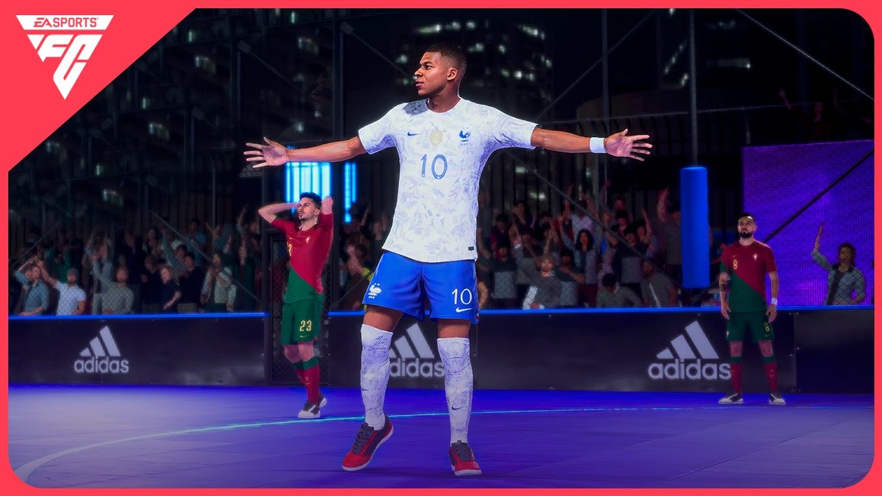 EA SPORTS™ FUTSAL - França vs Portugal | 3 VS 3  - Mbappé Gooool | PC (1080P 60FPS)