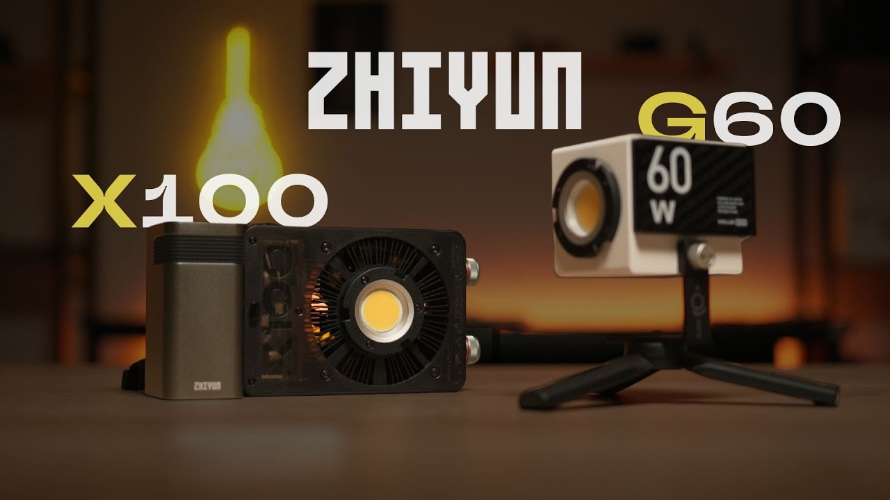 Uma nova Era na Iluminação de Foto e Vídeo - Zhiyun Molus G60 e x100