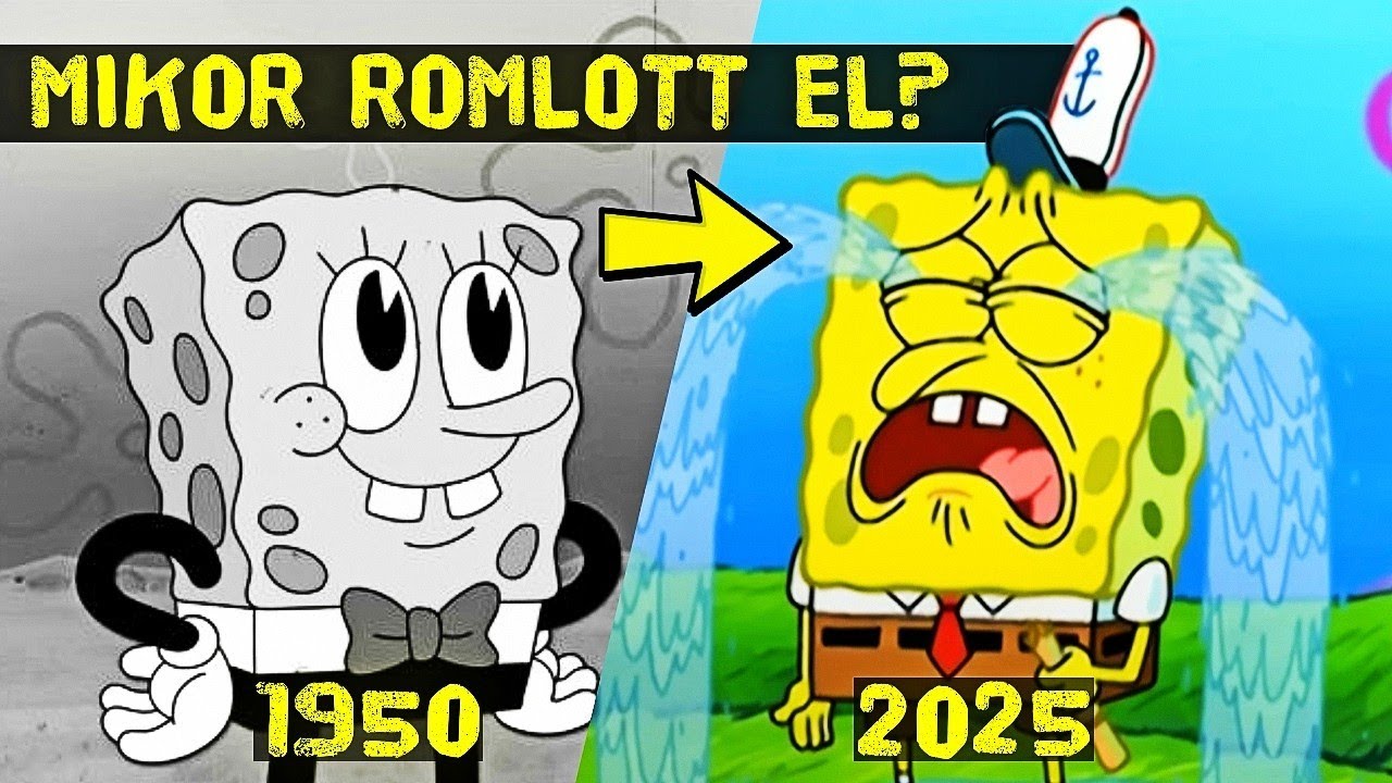 Így Lett SpongyaBob 