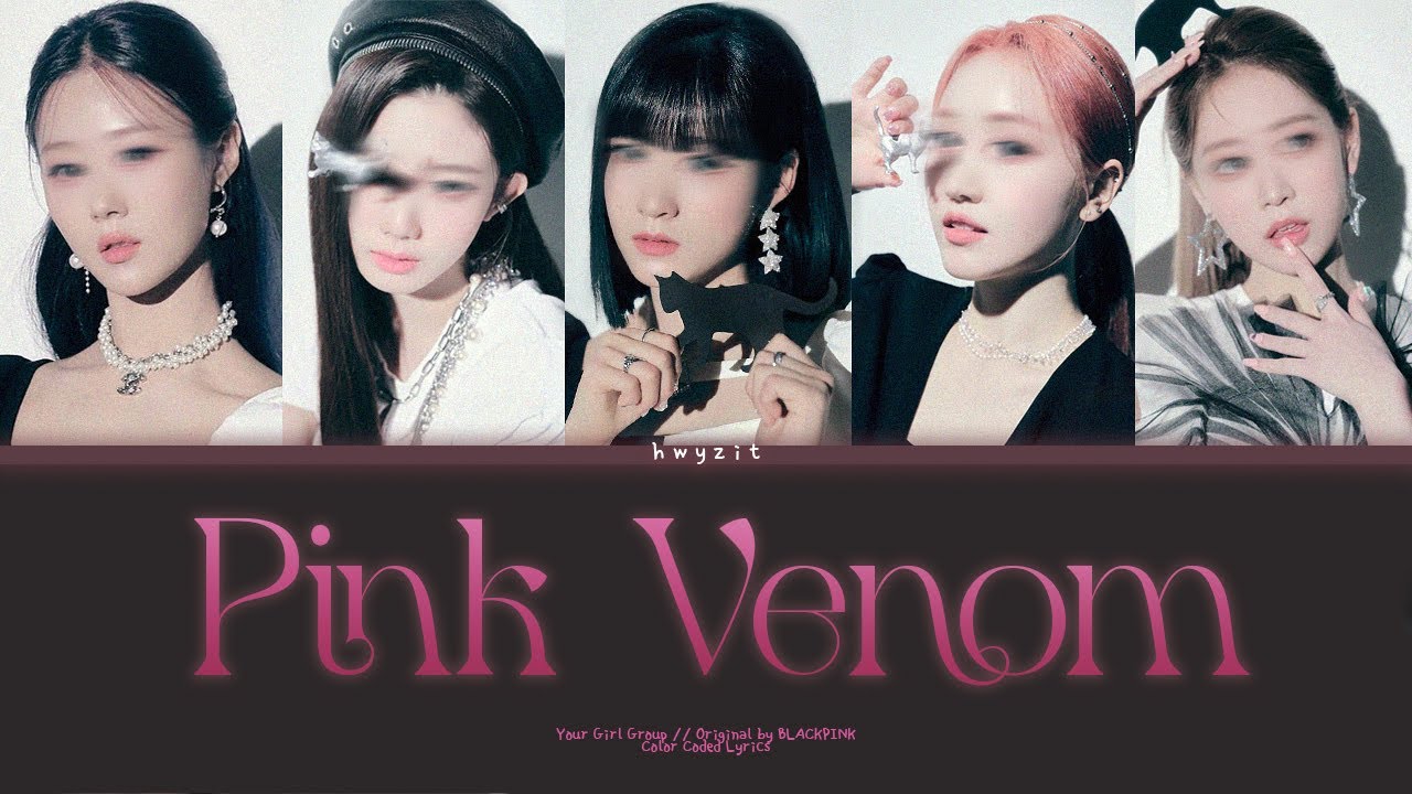 Your Girl Group (5 Members Ver.) - 'PINK VENOM' [Original by BLACKPINK] Color Coded Lyrics