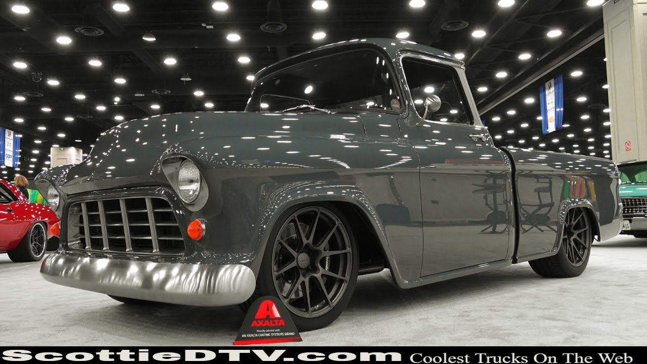 1955 Chevrolet Cameo Pickup Custom 2021 NSRA Street Rod Nationals