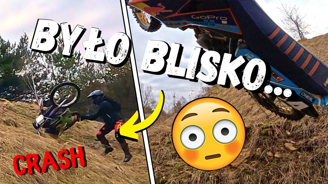 MOTOR ZROBIŁ SALTO 😂 Nowa miejscówka + ENDURO i GLEBY |KTM SX85 | Yamaha DT 125 | GoPro 11 | CRASH