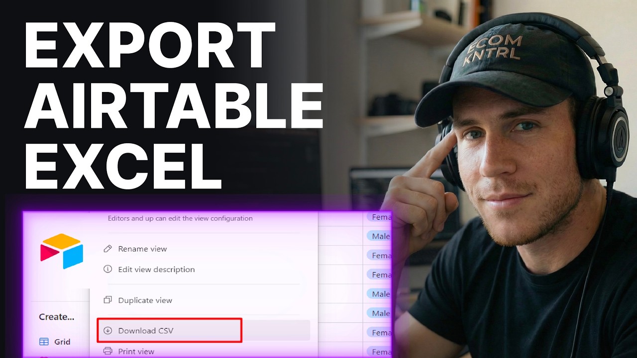 How To Export Airtable To Excel (2026) | Data Export Tutorial