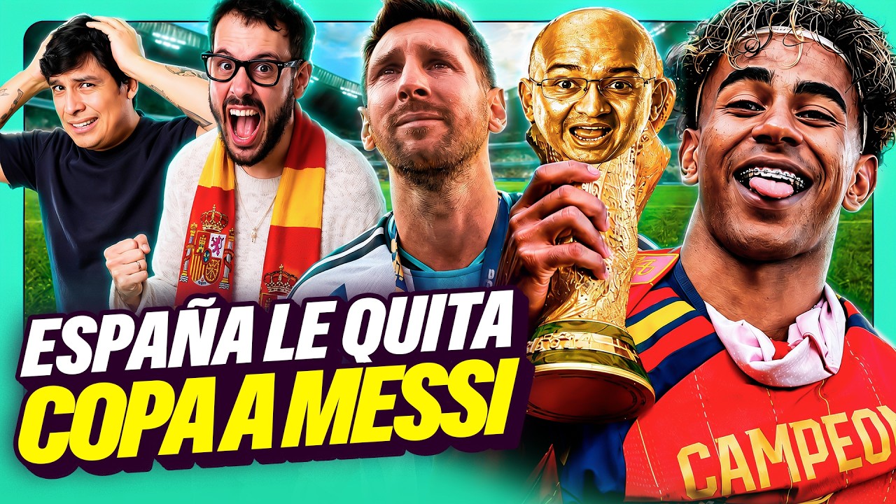 ESPA&Ntilde;A GAN&Oacute; EL MUNDIAL Y MESSI LLORA | AJUST1C1AN A FURREY POR CAMPEON | HABLA GOOD