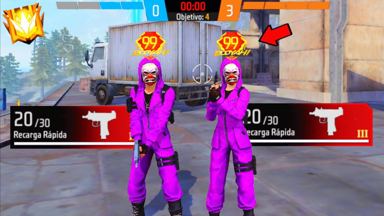 PERDIMOS NUESTRA RACHA haciendo el RETO de solo la MINI UZI en DUELO DE ESCUADRAS 😰 FREE FIRE