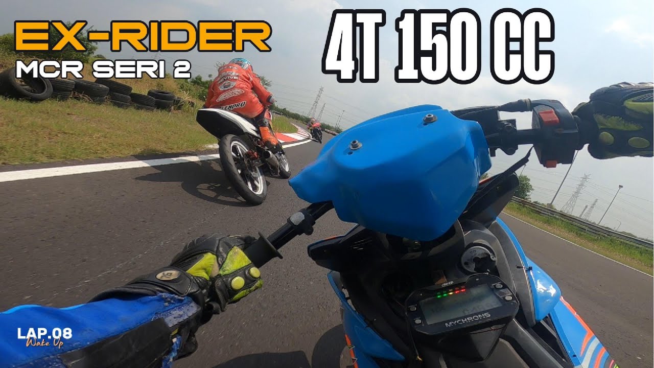 POV ROAD RACE Juni AS Juara 1 EX-RIDER 4 Tak 150cc MCR Round 2 Surabaya 10 Agustus 2025