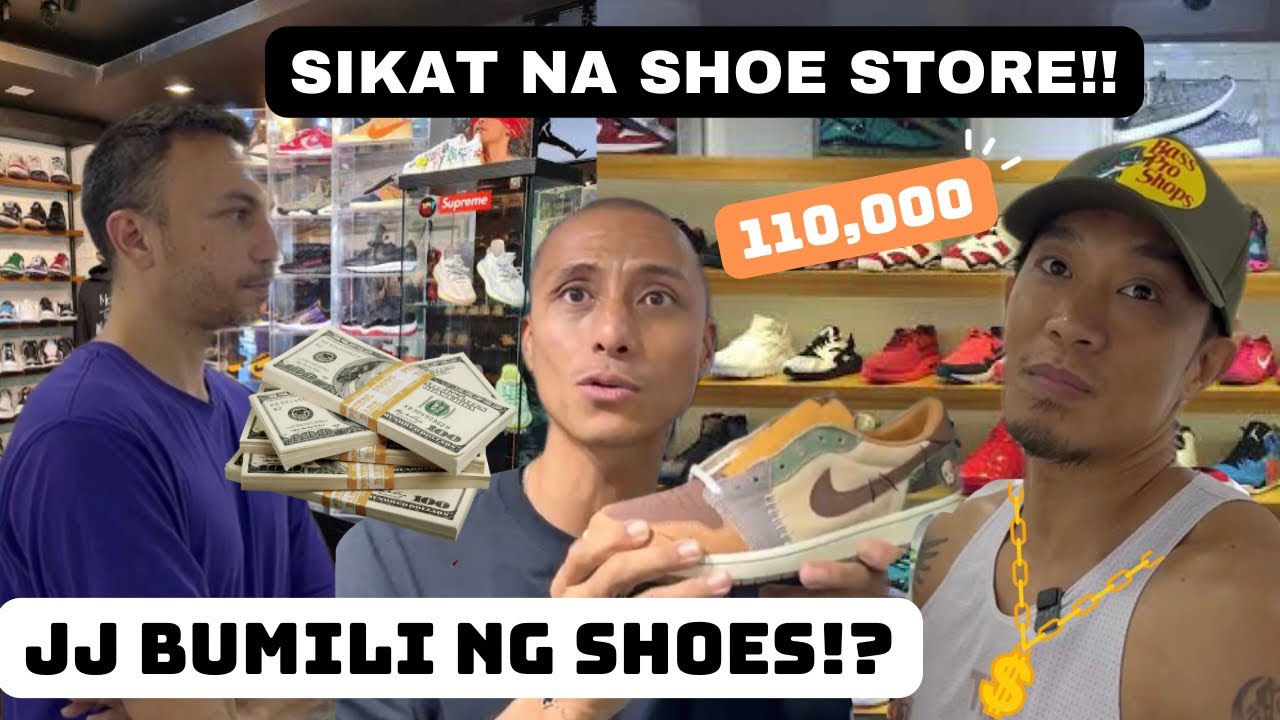 NEGOSYO SERYE NG EX PBA PLAYER | 7,000 LANG PUHUNAN! BUMILI KAMI NI JJ NG SAPATOS!
