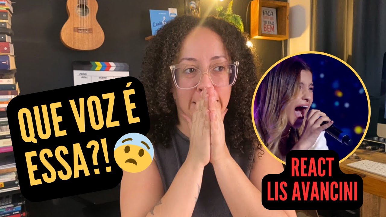 Lis Avancini canta Lamento de Israel - REACT