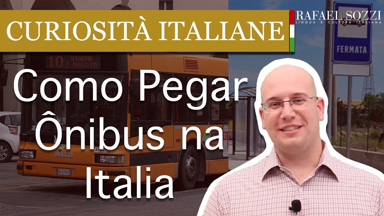 Prendere l'autobus in Italia - Curiosità italiane #1