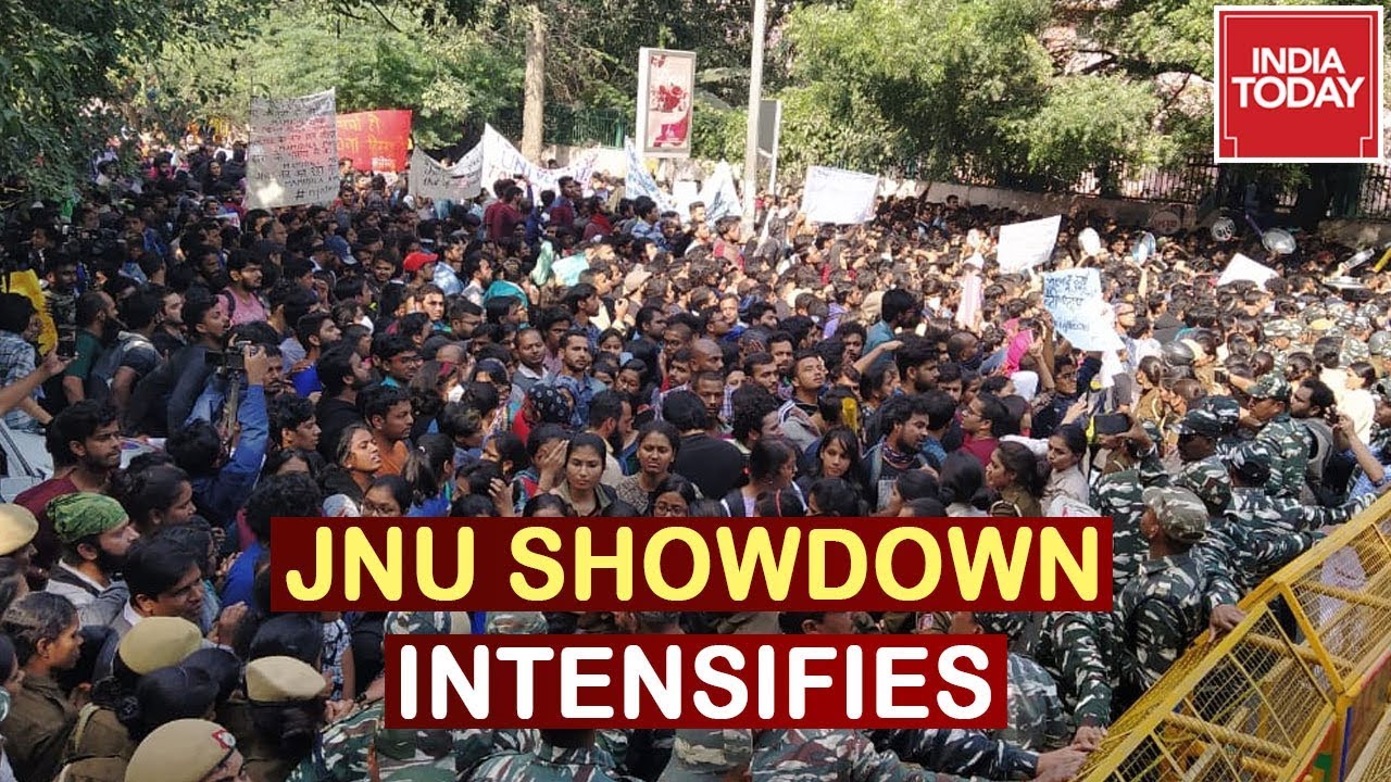 JNU Students Protest Intensifies; Delhi Police Proposes To Arrange Meeting With HRD Ministry
